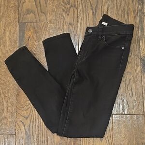 J. Crew Women's Black Skinny Jeans
